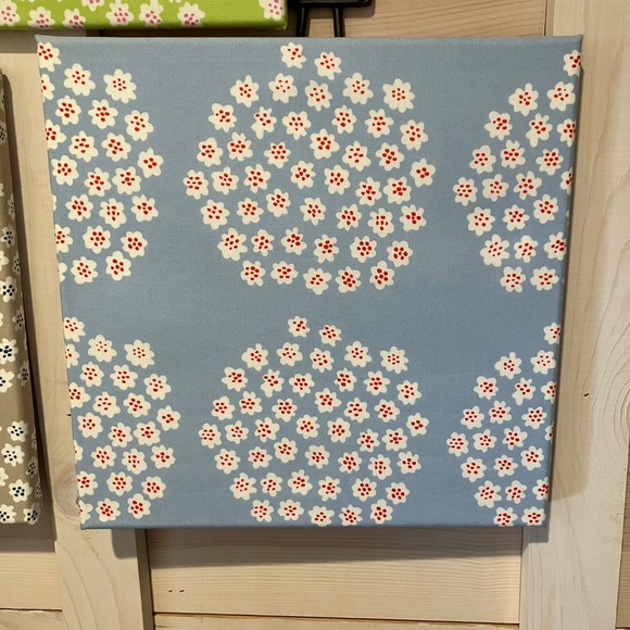 Set of 3 Marimekko Handmade Fabric Panels for Wall Hanging - Picture 4 of 4